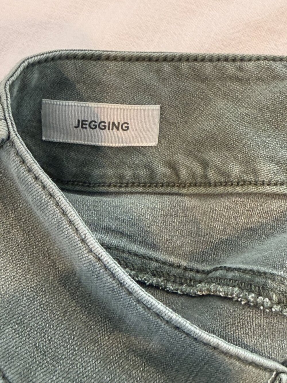 Torrid Jegging Jeans Womens 18R Green Zip Pocket Stretch Skinny High Rise - Picture 9 of 14